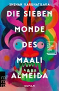 Cover-Bild zum Titel 'Die sieben Monde des Maali Almeida' von 'Shehan Karunatilaka'