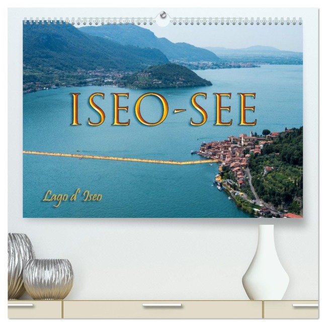 Iseo-See (hochwertiger Premium Wandkalender 2026 DIN A2 quer), Kunstdruck in Hochglanz - Hermann Koch