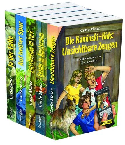 Die Kaminski-Kids - Paket 2. Band 6-10 - Carlo Meier