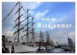 Cover-Bild zum Titel 'Parade der Windjammer - 2026 (Wandkalender 2026 DIN A3 quer), CALVENDO Monatskalender' von 'Günther Klünder'