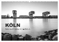 Köln - monochrome Ansichten (Wandkalender 2024 DIN A2 quer), CALVENDO Monatskalender - Rclassen Rclassen