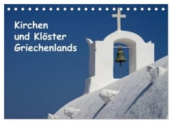Cover-Bild zum Titel 'Kirchen und Klöster Griechenlands (Tischkalender 2026 DIN A5 quer), CALVENDO Monatskalender' von 'Helmut Westerdorf'
