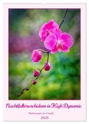 Cover-Bild zum Titel 'Nachtfalterorchideen in High Dynamic (Wandkalender 2026 DIN A2 hoch), CALVENDO Monatskalender' von 'C. Stenner'