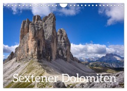 Cover-Bild zum Titel 'Sextener Dolomiten (Wandkalender 2026 DIN A4 quer), CALVENDO Monatskalender' von 'Michael Kehl'