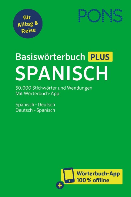PONS Basiswörterbuch Plus Spanisch - 
