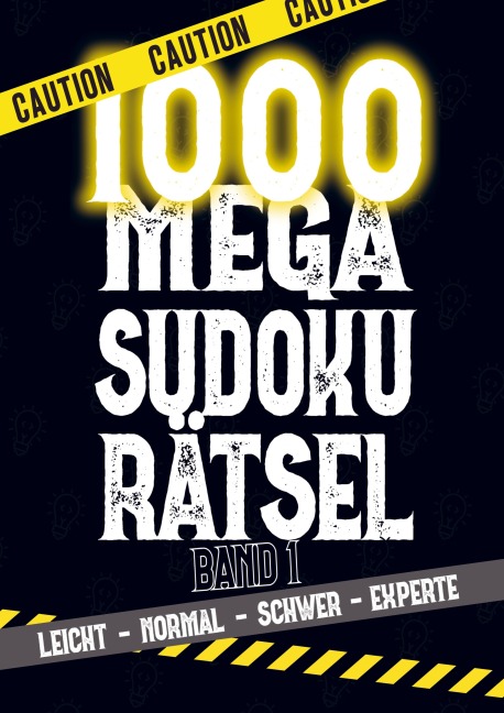 1000 Mega Sudoku von Leicht bis Experte für Erwachsene, Teenager und Senioren inkl. Lösungen - Puzzle Wizard by Kattos