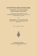 Cover-Bild zum Titel 'Stoffwechselprobleme' von 'S. J. Thannhauser'