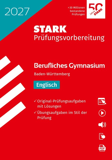 STARK Englisch - Abitur Berufliches Gymnasium 2027 BW - Prüfungsvorbereitung - 