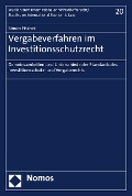 Cover-Bild zum Titel 'Vergabeverfahren im Investitionsschutzrecht' von 'Simon Fischer'