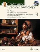 Cover-Bild zum Titel 'Renaissance Recorder Anthology 4' von 'Kathryn Bennetts, Peter Bowman'