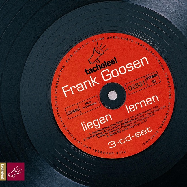 liegen lernen - Frank Goosen