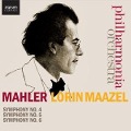 Cover-Bild zum Titel 'Sinfonien 4-6' von 'Fox/Maazel/Philharmonia Orchestra'