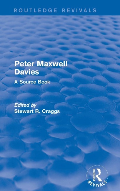 Peter Maxwell Davies - Stewart R. Craggs