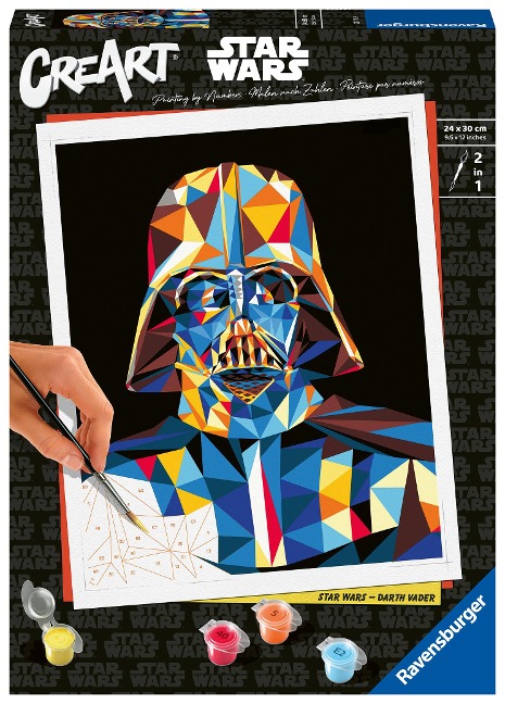 Ravensburger CreArt - Malen nach Zahlen 23731 - Star Wars - Darth Vader - ab 12 Jahren - 
