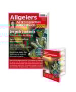 Cover-Bild zum Titel 'Allgeiers Astrologisches Jahresbuch 2026' von 'Michael Allgeier'