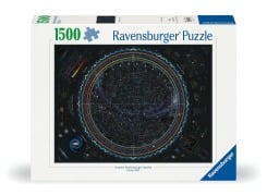 Cover-Bild zum Titel 'Erwachsenenpuzzle 1500 Teile - Universum' von ''