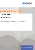 Cover-Bild zum Titel 'Subventionen' von 'Thomas Trares'