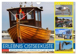 Cover-Bild zum Titel 'Erlebnis Ostseeküste - zwischen Wismarer Bucht und Usedom (Wandkalender 2026 DIN A4 quer), CALVENDO Monatskalender' von 'Holger Felix'