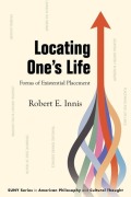 Cover-Bild zum Titel 'Locating One's Life' von 'Robert E Innis'