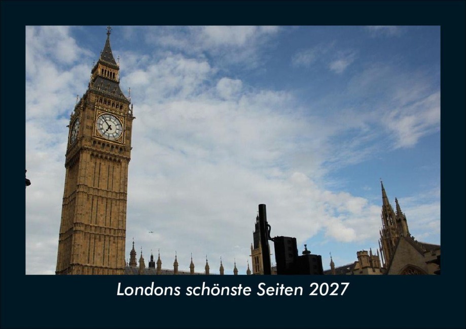Londons schönste Seiten 2027 Fotokalender DIN A5 - Tobias Schmitt, Kevin Heber