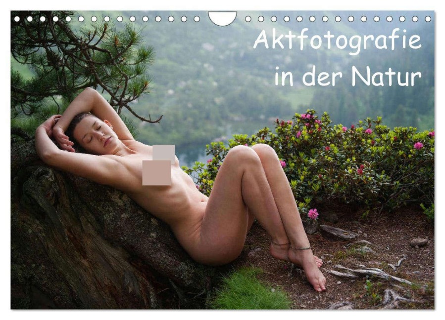 Aktfotografie in der Natur (Wandkalender 2026 DIN A4 quer), CALVENDO Monatskalender - Judith Geiser