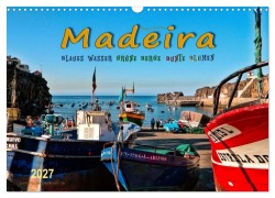 Cover-Bild zum Titel 'Madeira - blaues Wasser, grüne Berge, bunte Blumen (Wandkalender 2027 DIN A3 quer), CALVENDO Monatskalender' von 'Peter Roder'