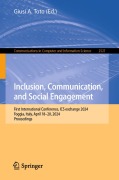 Cover-Bild zum Titel 'Inclusion, Communication, and Social Engagement' von ''