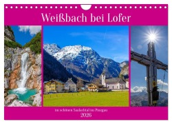 Weißbach bei Lofer (Wandkalender 2026 DIN A4 quer), CALVENDO Monatskalender - Christa Kramer