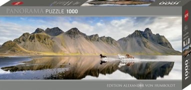 Iceland Horses Puzzle 1000 Teile - Christiane Slawik
