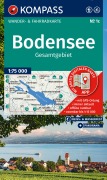 Cover-Bild zum Titel 'KOMPASS Wanderkarte 1c Bodensee Gesamtgebiet 1:75.000' von ''