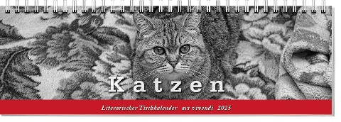 Tischkalender Katzen 2025 - ars vivendi verlag