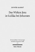 Cover-Bild zum Titel 'Das Wirken Jesu in Galiläa bei Johannes' von 'Zbyn?k Garský'