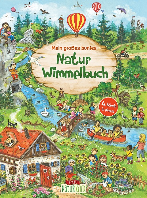 Mein großes buntes Natur-Wimmelbuch (Sammelband) - 