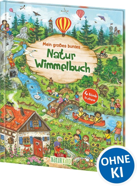 Mein großes buntes Natur-Wimmelbuch (Sammelband) - 