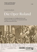 Cover-Bild zum Titel 'Die Oper Roland' von 'Carolin Fritz-Reich'