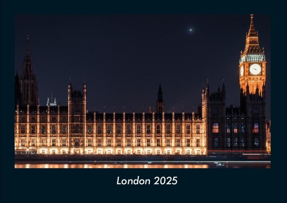London 2025 Fotokalender DIN A4 - Tobias Becker