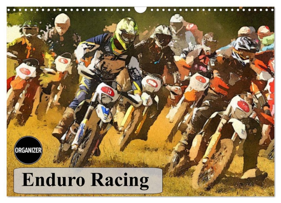Enduro Racing (Wall Calendar 2026 DIN A3 landscape), CALVENDO 12 Month Wall Calendar - Ron Eccles