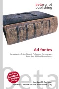 Cover-Bild zum Titel 'Ad fontes' von ''