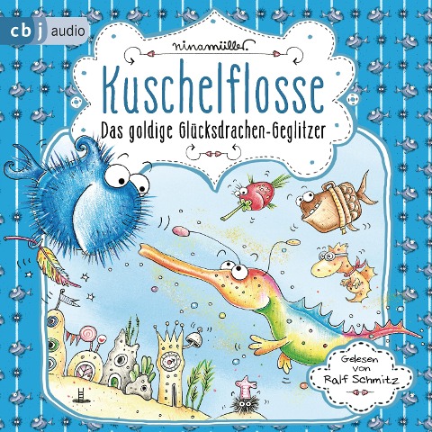 Kuschelflosse - Das goldige Glücksdrachen-Geglitzer - Nina Müller