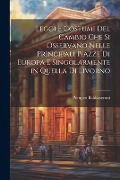 Cover-Bild zum Titel 'Leggi e costumi del cambio che si osservano nelle principali piazze di Europa e singolarmente in quella di livorno' von 'Pompeo Baldasseroni'