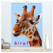 Giraffen (hochwertiger Premium Wandkalender 2026 DIN A2 hoch), Kunstdruck in Hochglanz - Elisabeth Stanzer