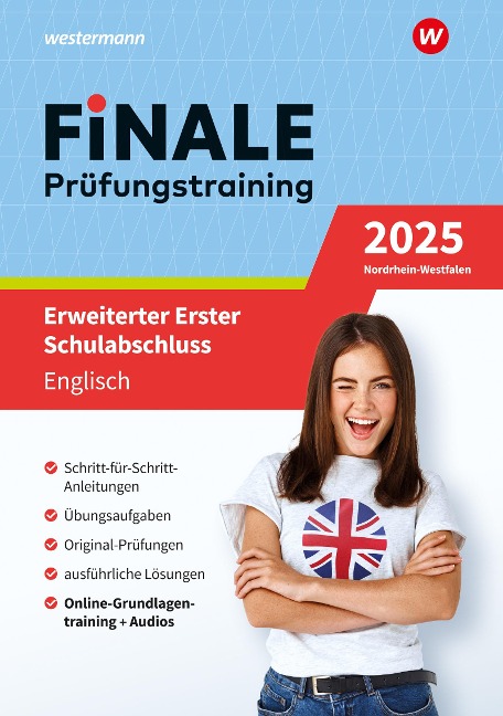 FiNALE Prüfungstraining Erweiterter Erster Schulabschluss Nordrhein-Westfalen. Englisch 2025 - Daniel Buck