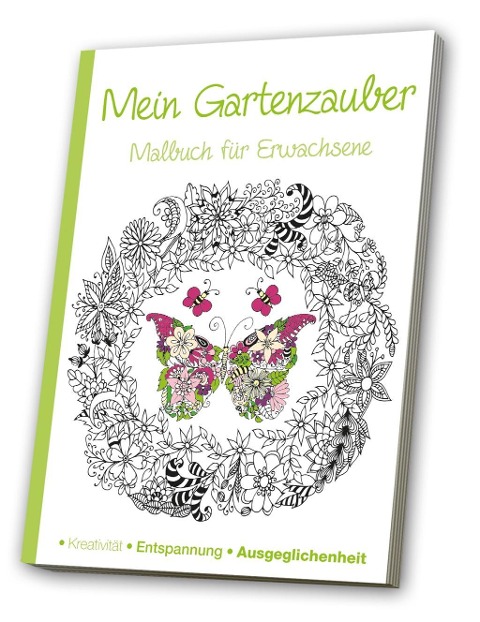 Malbuch für Erwachsene - Gartenzauber - 