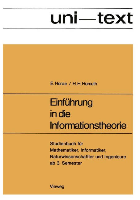Einführung in die Informationstheorie - Ernst Henze