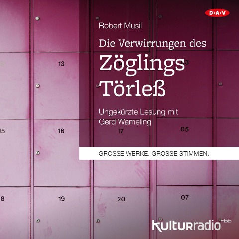 Die Verwirrungen des Zöglings Törleß - Robert Musil