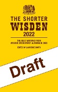 Cover-Bild zum Titel 'The Shorter Wisden 2022' von ''
