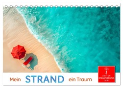 Cover-Bild zum Titel 'Mein Strand - ein Traum (Tischkalender 2026 DIN A5 quer), CALVENDO Monatskalender' von 'Peter Roder'