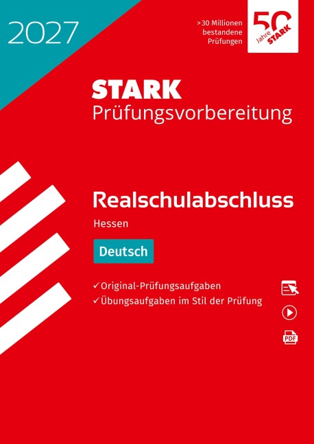 STARK Deutsch - Realschulabschluss 2027 Hessen - Prüfungsvorbereitung - 