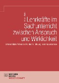 Cover-Bild zum Titel 'Lehrkräfte im Sachunterricht zwischen Anspruch und Wirklichkeit' von 'Gesine Bade'