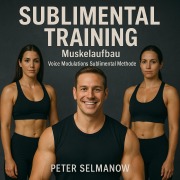 Cover-Bild zum Titel 'Sublimental Training - Muskelaufbau' von 'Peter Selmanow'